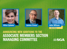 New Additions to the Associate Members Section Managing Committee include Alisa Lykens, James Cross and John Wilson as Secretary.
