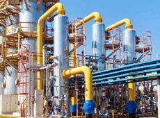 Gas compressor station